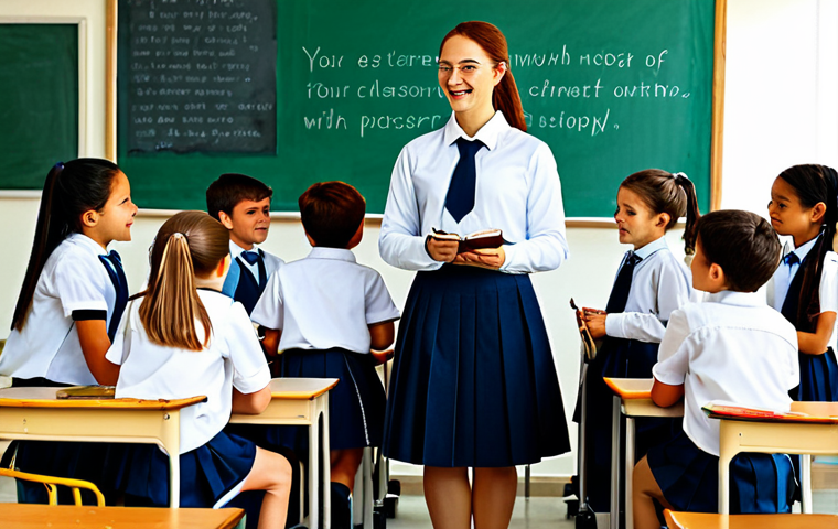 소통을 통한 학습자와의 관계 강화 - Flexible Teaching Methods with Technology**

"A teacher using a tablet to conduct an interactive les...