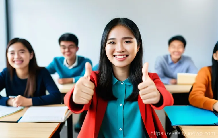 디지털 학습 환경에서의 소통 증진 방안 - **Prompt 1: Vibrant Online Classroom Engagement**
A group of diverse Vietnamese university stude...